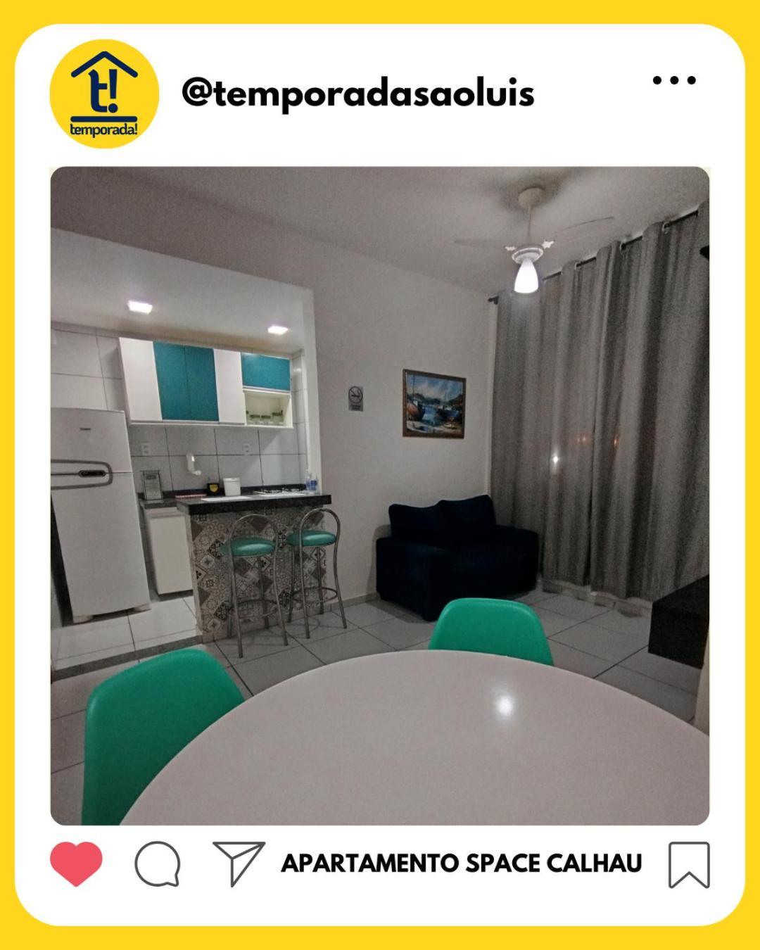 Apartamento Space Calhau サンルイス エクステリア 写真
