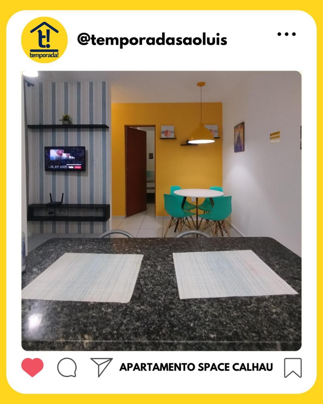 Apartamento Space Calhau サンルイス エクステリア 写真