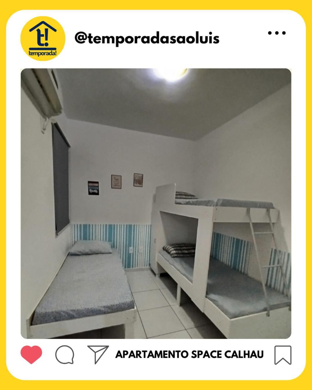 Apartamento Space Calhau サンルイス エクステリア 写真