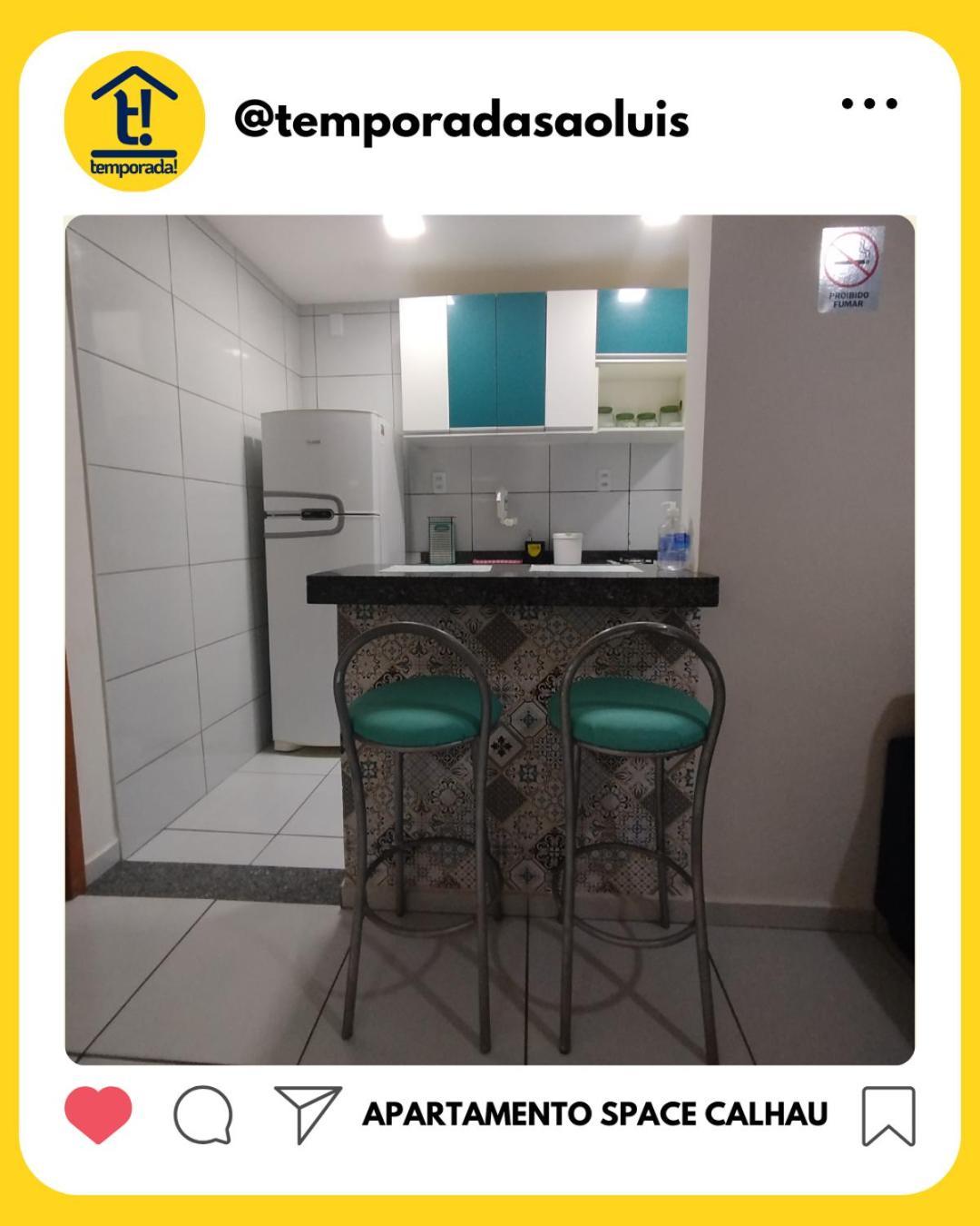 Apartamento Space Calhau サンルイス エクステリア 写真