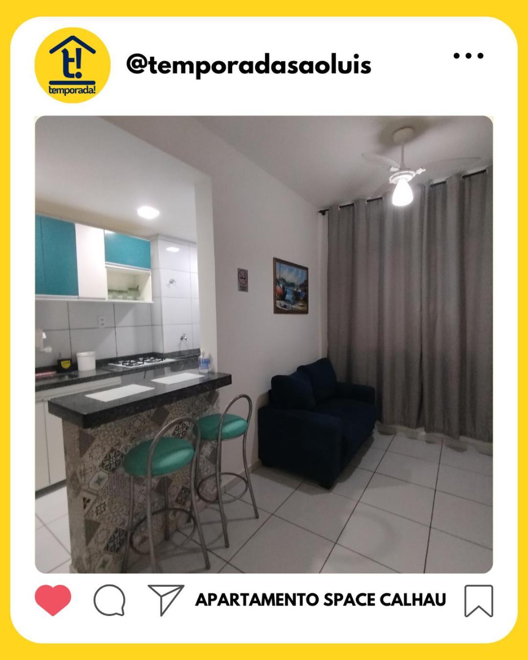 Apartamento Space Calhau サンルイス エクステリア 写真